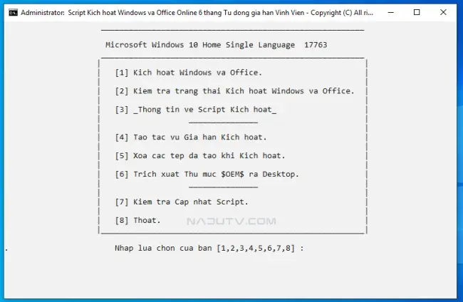 Hướng dẫn kích hoạt Office 2016