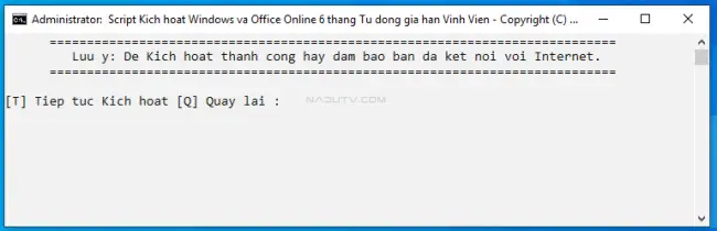kich hoat Office 2016 5