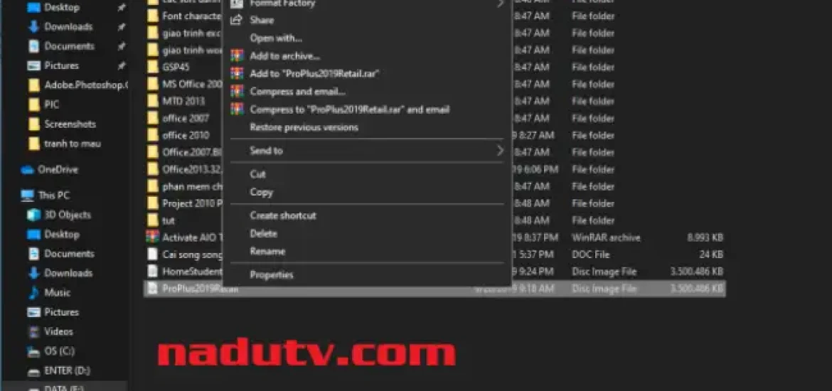 Hướng dẫn cài đặt Office 2019 Full Key