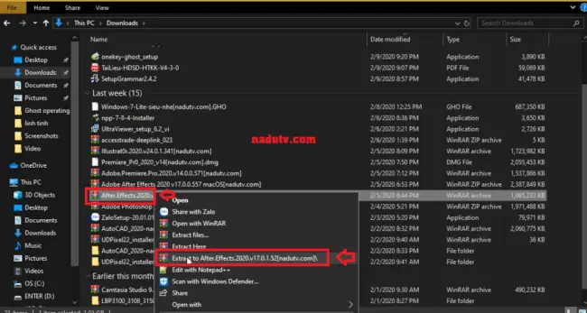 Download Adobe After Effects 2020 Full Activated