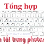 phim tat trong photoshop