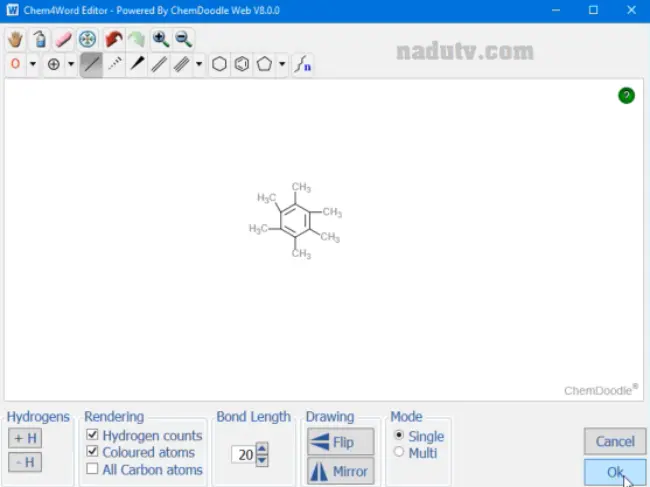 Viết công thức hóa học trong Word với Chem4Word v3.0.36 11 Viết công thức hóa học trong Word với Chem4Word