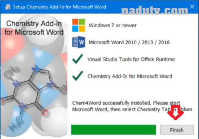 Viết công thức hóa học trong Word với Chem4Word v3.0.36 7 Chem4Word 7