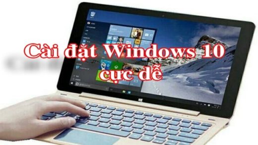 hướng dẫn cài đặt windows 10