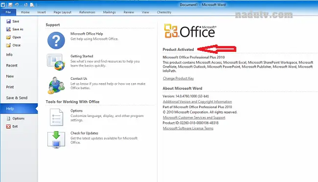 Microsoft Office 2010 Pro Full Key
