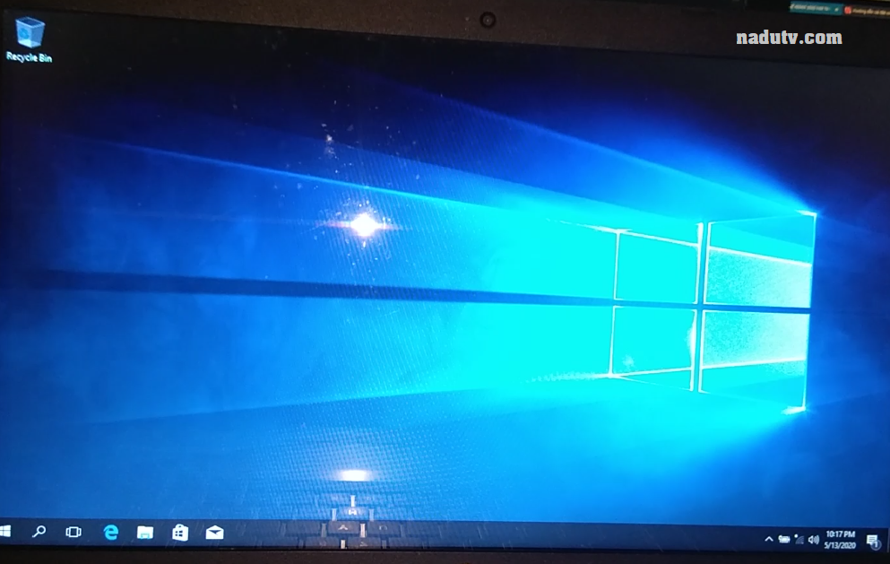 Windows 10 sau khi cài đặt xong