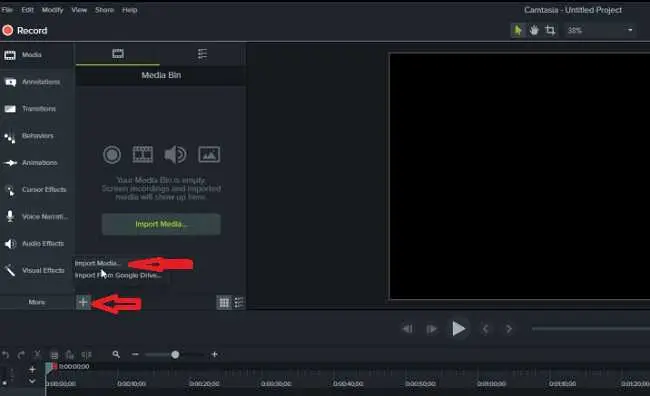 Cắt ghép video trong Camtasia hướng dẫn chi tiết 2 Cắt ghép video trong Camtasia hướng dẫn chi tiết