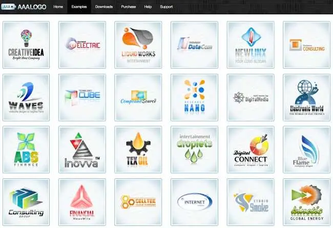 Phần mềm thiết kế Logo AAALogo