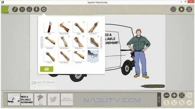 Phần mềm làm video thuyết trình Sparkol Videoscribe Pro v3.7.3103 (x64) 1 Phần mềm Làm video thuyết trình Sparkol Videoscribe Pro