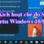Khôi phục Sleep trên  Windows 10/8/7 bị thiếu