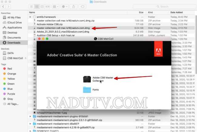 Master collection Adobe CS6 Mac-Bộ công cụ thiết kế của hãng - nadutv