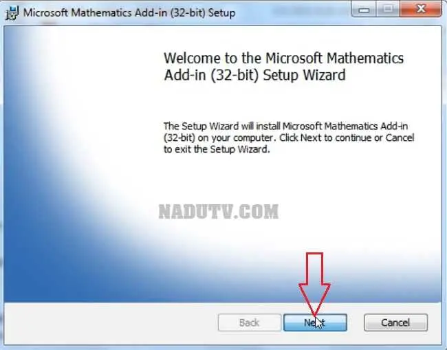 microsoft mathematics add in 2