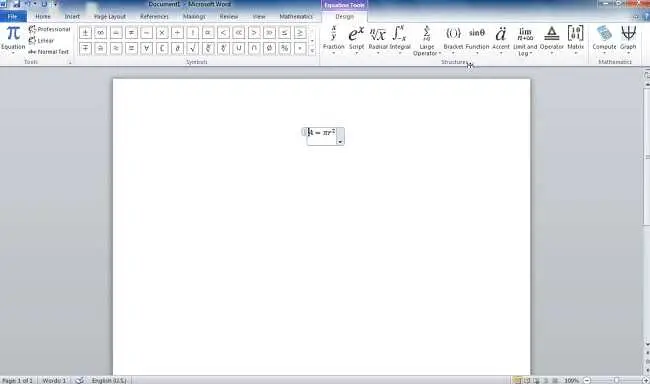microsoft mathematics add in 8
