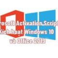 Kích hoạt Windows10/Office2019 với Microsoft Activation