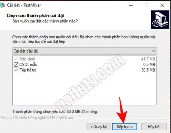 Phần mềm trộn đề thi TestMixer