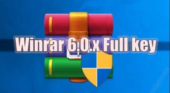 WinRAR 6.0 Final Full Key-Trình giải nén chuyên nghiệp