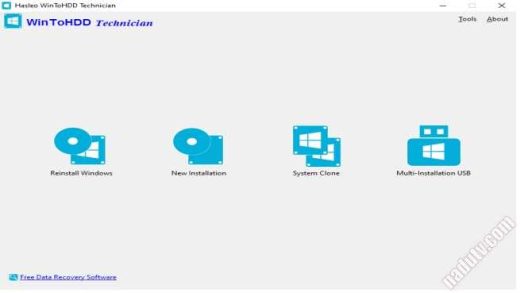 Cài đặt Windows vào USB Flash, HDD Ext bằng WinToHDD