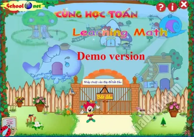 Phần mềm học toán Learning Math