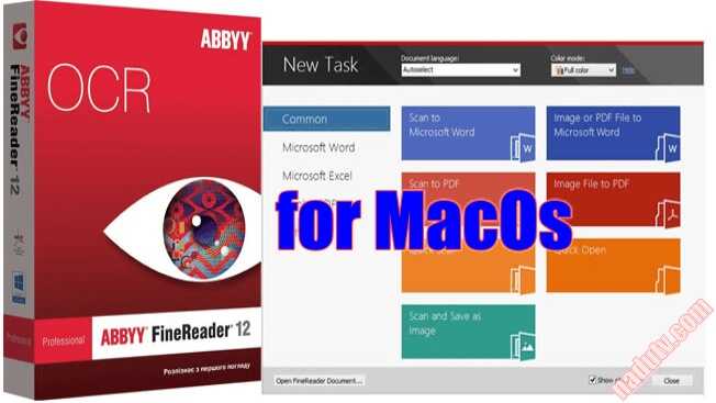 ABBYY FineReader Pro 12.1.14 MacOs Full