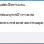 Services.msc không mở được trên Windows 10