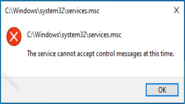 Services.msc không mở được trên Windows 10