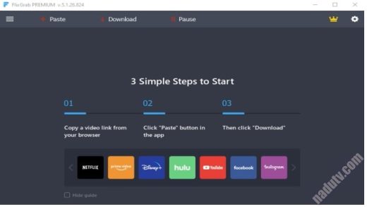 Tải phim từ netfilx bằng FlixGrab