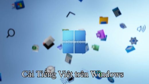 Cách đổi ngôn ngữ tiếng Việt trên Win 11/10