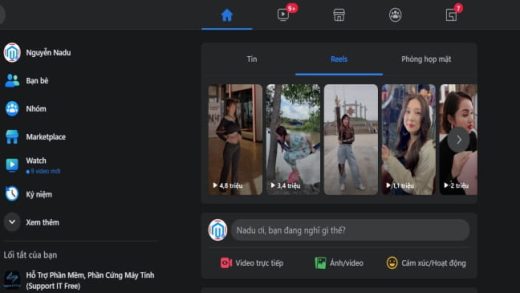 Cách đăng video ngắn lên Facebook