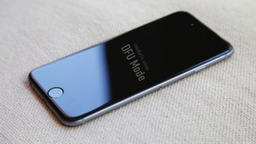 Cách đưa iPhone/iPad về DFU