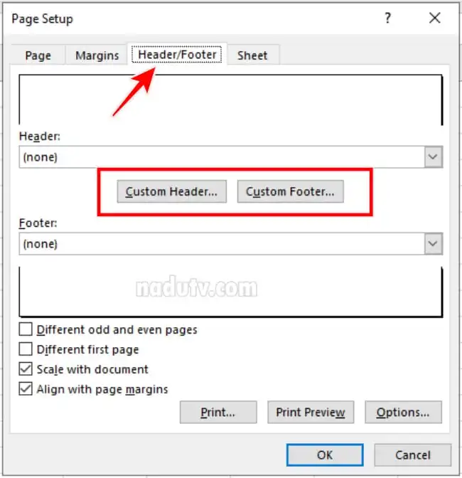 Cách đánh số trang trên Excel 3 Cách đánh số trang trên Excel