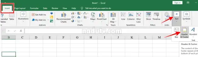 Cách đánh số trang trên Excel 5 Cach danh so trang tren Excel 5