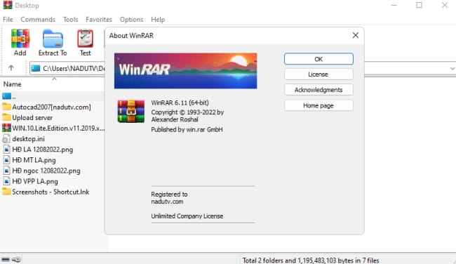 WinRAR 6.11 Final 32bit 64bit