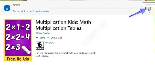 Học bảng cửu chương cho trẻ với Multiplication Kids