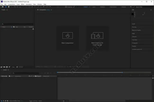 Tạo hiệu ứng Video After Effects 2023 v23.0.0.59 (x64) 1 Tạo hiệu ứng Video After Effects 2023