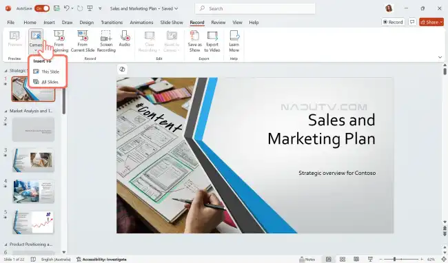 Các phím tắt trong PowerPoint