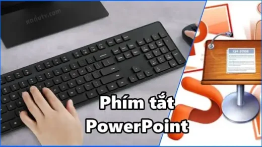 Các phím tắt trong PowerPoint