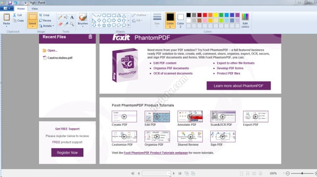 Phần mềm đọc file PDF Foxit PDF Editor Pro 2023