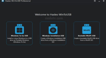 Cài đặt Windows vào USB Flash bằng phần mềm WintoUSB