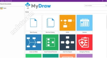 MyDraw trình thiết kế sơ đồ tổng hợp toàn diện