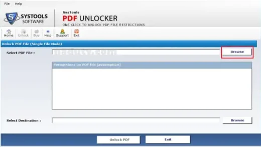 SysTools PDF Unlocker