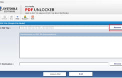 Xóa mật khẩu tệp PDF bằng SysTools PDF Unlocker