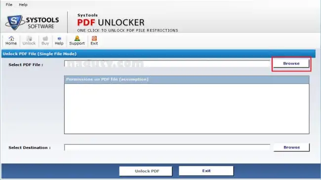 SysTools PDF Unlocker