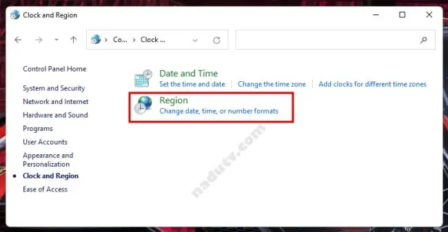 Đổi dấu phẩy thành dấu chấm trong Excel win 11 3 Đổi dấu phẩy thành dấu chấm trong Excel win