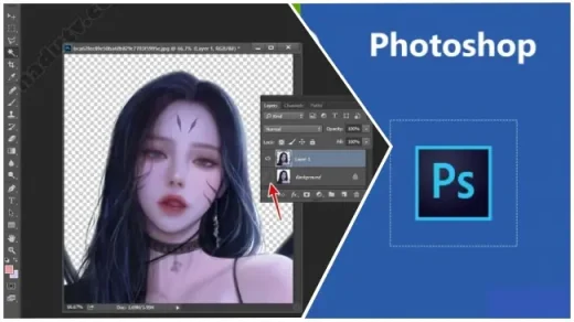 tách hình nền trong photoshop