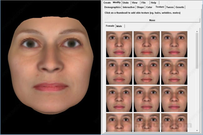 Thiết kế khuôn mặt 3D FaceGen Artist Pro 3.12