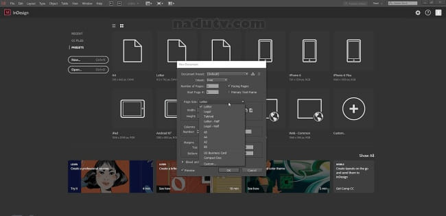 Thiết kế ấn phẩm Adobe InDesign 2023