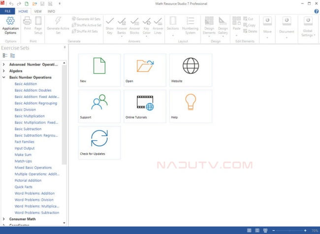 Tạo đề thi toán Math Resource Studio Enterprise v7.1.104.0 1 Math Resource Studio Enterprise 1
