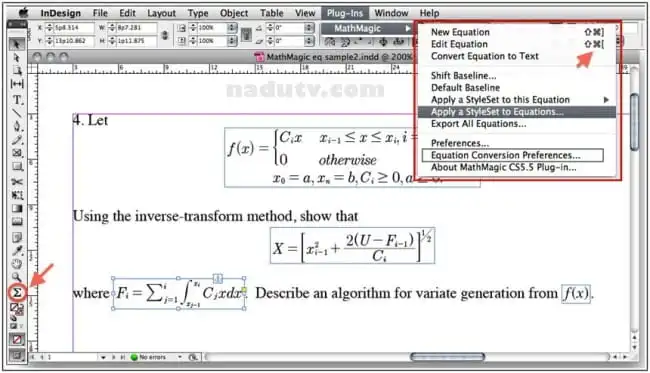 MathMagic Pro tạo phương trình toán học