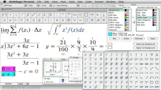 MathMagic Pro tạo phương trình toán học