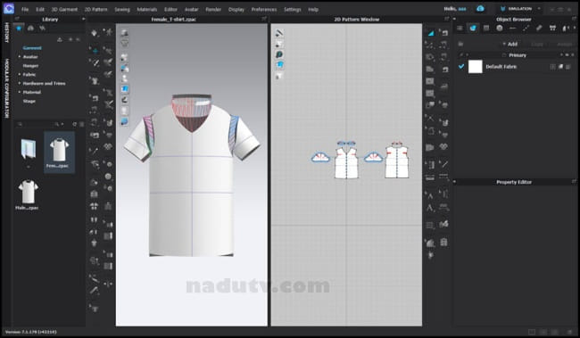 Thiết kế quần áo 3D với phần mềm CLO Standalone